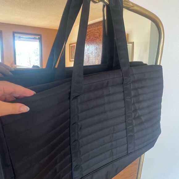 Black weekender bag - Picture 2 of 6